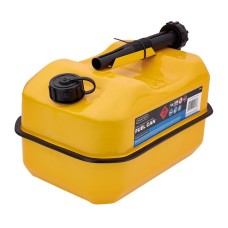 Draper Explosafe Flat Steel Fuel Can - 10L (Yellow)