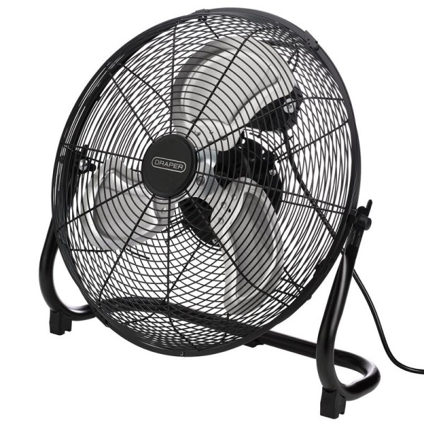 Draper 230V High Velocity Floor Fan - 16"/400mm (75W) Draper 230V High Velocity Floor Fan - 16"/400mm (75W)