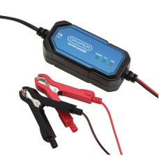 Draper 1A 6/12V Smart Battery Charger