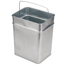 BUNKER Galvanised Trash Bin