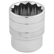 Draper EXPERT 1/2" Sq. Dr. Hi-Torq® 12 Point Socket (28mm)