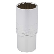 Draper EXPERT 1/2" Sq. Dr. Hi-Torq® 12 Point Deep Socket (27mm)