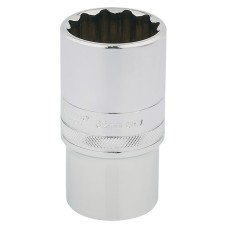 Draper EXPERT 1/2" Sq. Dr. Hi-Torq® 12 Point Deep Socket (32mm)