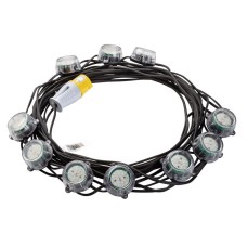 Defender Power & Light E89354 110V 50W Heavy Duty LED Encapsulated Festoon String Lights - 22m
