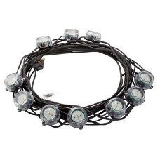 Defender Power & Light E89353 230V 50W Heavy Duty LED Encapsulated Festoon String Lights - 22m