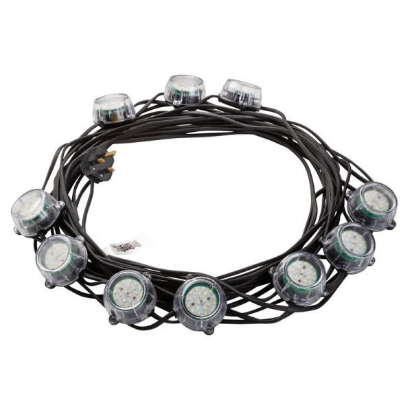 Defender Power & Light E89353 230V 50W Heavy Duty LED Encapsulated Festoon String Lights - 22m Defender Power & Light E89353 230V 50W Heavy Duty LED Encapsulated Festoon String Lights - 22m
