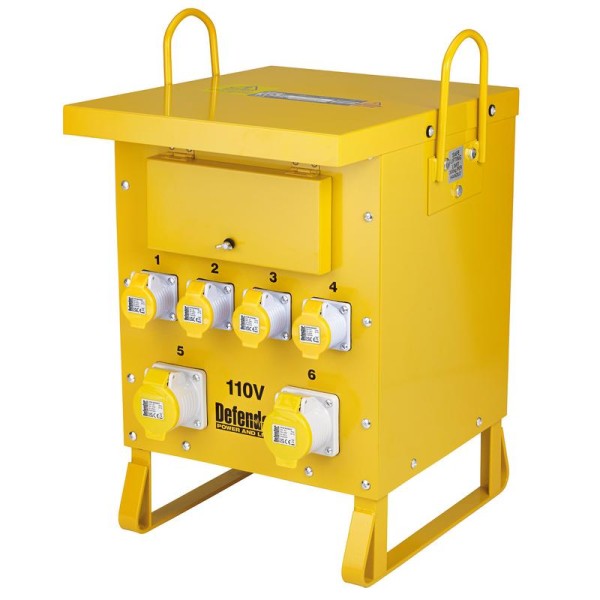 Defender ZE210022 10kVA Single Phase Transformer - 16A / 32A (34959) Defender ZE210022 10kVA Single Phase Transformer - 16A / 32A (34959)