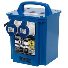 Defender E203030 3.3kVA 230V Step Up Transformer, 16A (35001)