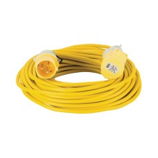 Defender E85230 110V Extension Lead, Yellow, 1.5mm², 16A, 25m (35070)