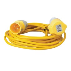 Defender E85118 110V Extension Lead, Yellow, 1.5mm², 16A, 10m (35073)