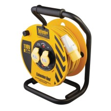 Defender E86500 110V Industrial Cable Reel, 1.5mm², 16A, 50m (35113)