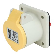 Defender E884100 110V Panel Socket - 16A