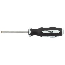 Draper EXPERT Pound Thru' Plain Slot 6.5 X 150mm Soft Grip Screwdrivers