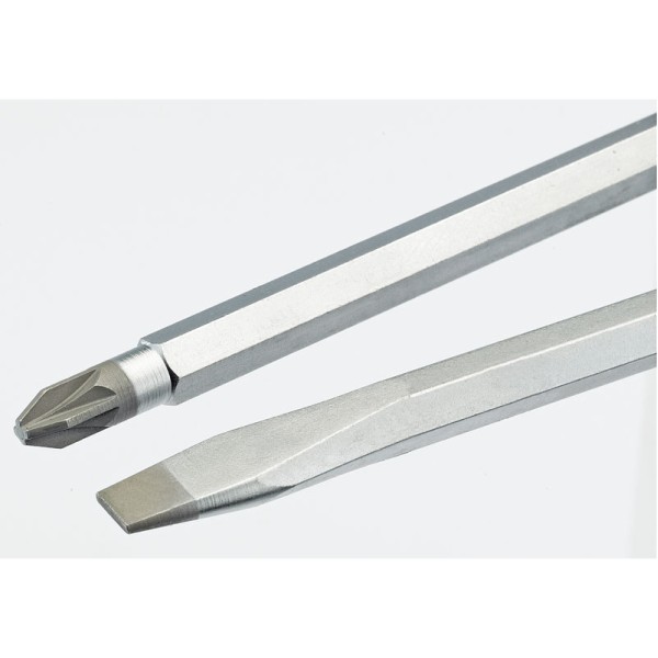 Draper EXPERT Pound Thru' Plain Slot 6.5 X 100mm Soft Grip Screwdrivers Draper EXPERT Pound Thru' Plain Slot 6.5 X 100mm Soft Grip Screwdrivers