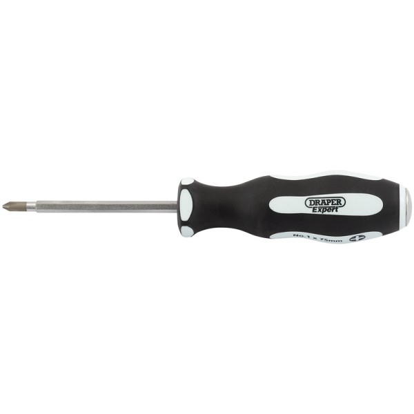 Draper EXPERT Pound Thru' Cross Slot No:3 X 150mm Soft Grip Screwdriver Draper EXPERT Pound Thru' Cross Slot No:3 X 150mm Soft Grip Screwdriver