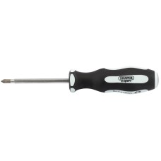 Draper EXPERT Pound Thru' Pz Type No:1 X 75mm Soft Grip Screwdriver