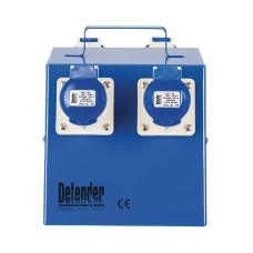 Defender E13112 230V Splitter Box, 4 x 16A (35259)
