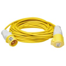Defender E85111 Extension Lead, Yellow, 1.5mm², 16A, 14m (35813)