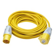 Defender Power & Light E85121 110V Extension Lead Yellow 2.5mm² - 16A (14m) (36395)