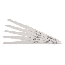 Draper Bi-Metal Reciprocating Saw Blades for Multi-Purpose Cutting 300mm 6TPI (Pack of 5)