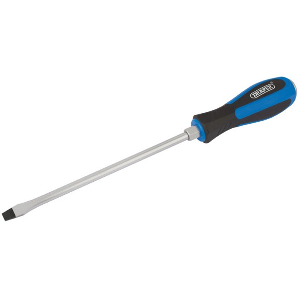 Draper Pound Thru' Plain Slot Screwdriver (8 X 200mm) Draper Pound Thru' Plain Slot Screwdriver (8 X 200mm)