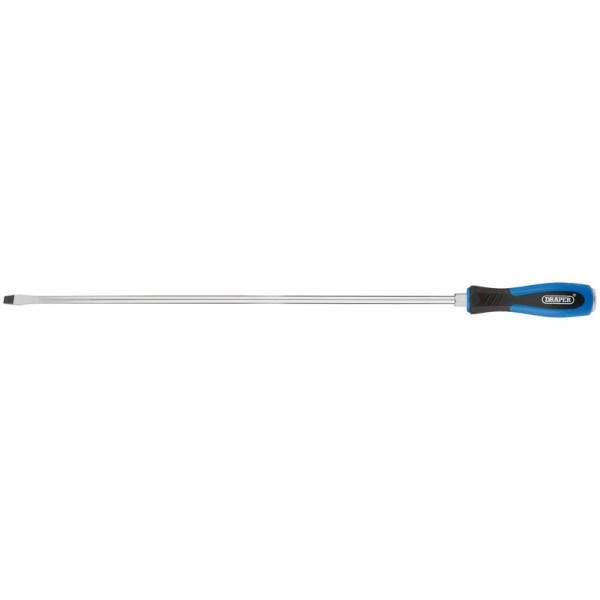 Draper Pound Thru' Plain Slot Screwdriver (8 X 450mm) Draper Pound Thru' Plain Slot Screwdriver (8 X 450mm)