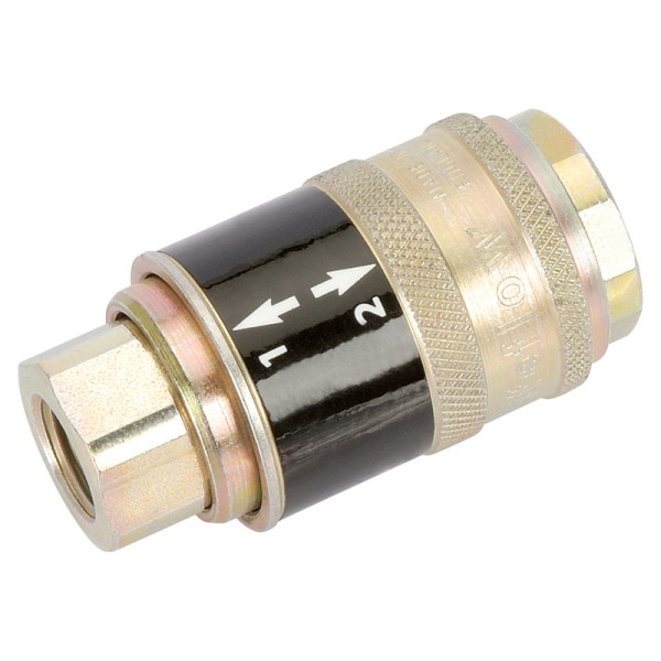Draper 1/4" BSP Female Parallel' Safeflow' Air Line Coupling (Sold Loose) Draper 1/4" BSP Female Parallel' Safeflow' Air Line Coupling (Sold Loose)