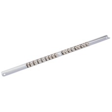 Draper 1/4" Sq. Dr. Retaining Bar With 18 Clips (400mm)