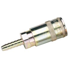 Draper 1/4" Bore Vertex Air Line Coupling With Tailpiece (Sold Loose)