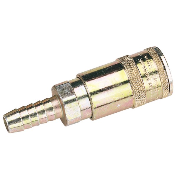 Draper 3/8" Bore Verte X Air Line Coupling With Tailpiece (Sold Loose) Draper 3/8" Bore Verte X Air Line Coupling With Tailpiece (Sold Loose)