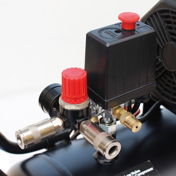 SIP DD 2hp 24ltr Low Noise Oil-Free Compressor (05478S) SIP DD 2hp 24ltr Low Noise Oil-Free Compressor (05478S)