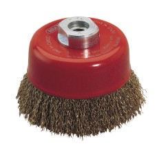 Draper EXPERT 80mm x M14 Crimped Wire Cup Brush