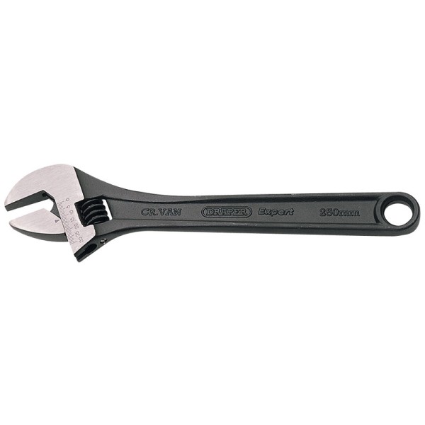 Draper EXPERT 250mm Crescent-type Adjustable Wrench With Phosphate Finish Draper EXPERT 250mm Crescent-type Adjustable Wrench With Phosphate Finish