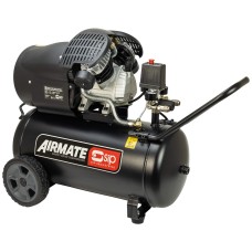 SIP DDVT 3HP 50ltr V-Twin Direct Drive Compressor (05325S)