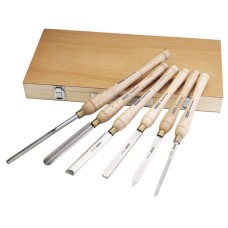 Draper HSS Woodturning Chisel Set (6 Piece)