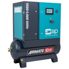 SIP VSDD 5.5kW 10bar 200ltr Screw Compressor (08260S)