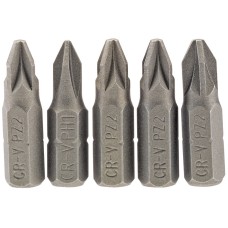 Draper No.2 1/4" Hex Pz Type Insert Bit 25mm Long X 5