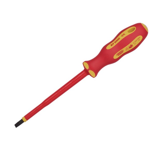 Draper EXPERT XP1000 VDE Plain Slot Screwdriver 5.5 x 125mm Draper EXPERT XP1000 VDE Plain Slot Screwdriver 5.5 x 125mm
