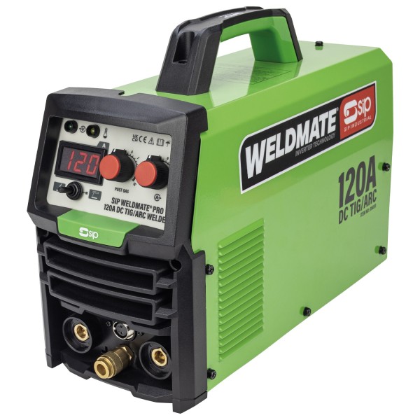 SIP WELDMATE® PRO 120A DC TIG/ARC Inverter Welder (05693S) SIP WELDMATE® PRO 120A DC TIG/ARC Inverter Welder (05693S)