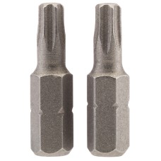 Draper T25 1/4" Hex Draper Tx-star® Insert Bit 25mm Long X 2