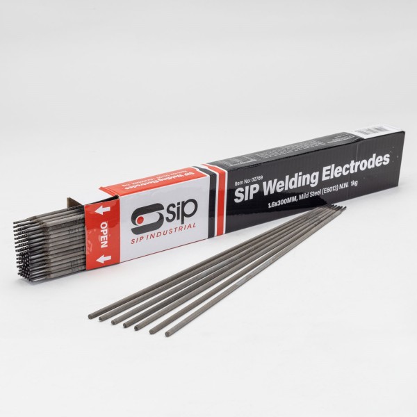 SIP 1.6mm x 1kg E6013 Mild Steel ARC Electrodes (02769S) SIP 1.6mm x 1kg E6013 Mild Steel ARC Electrodes (02769S)