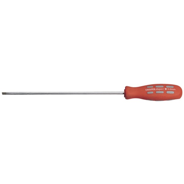 Draper EXPERT 150mm X 3.2mm Plain Slot Parallel Tip Mechanics Screwdriver (Sold Loose) Draper EXPERT 150mm X 3.2mm Plain Slot Parallel Tip Mechanics Screwdriver (Sold Loose)