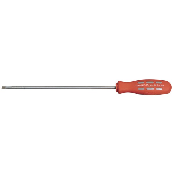 Draper EXPERT 200mm X 5.0mm Plain Slot Parallel Tip Mechanics Screwdriver (Sold Loose) Draper EXPERT 200mm X 5.0mm Plain Slot Parallel Tip Mechanics Screwdriver (Sold Loose)