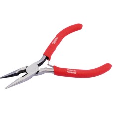 Draper 125mm Long Nose Mini Pliers with PVC Dipped Handles