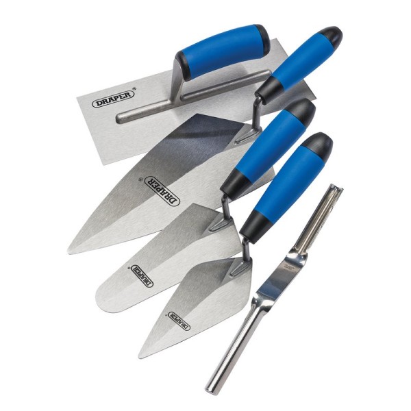 Draper Soft Grip Trowel Set (5 Piece) Draper Soft Grip Trowel Set (5 Piece)