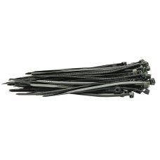 Draper 2.5 x 100mm Cable Ties - Black (Pack of 100) 