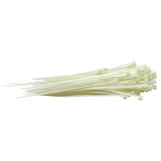 Draper White Cable Ties (100 Pieces)