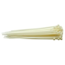 Draper White Cable Ties (100 Pieces)