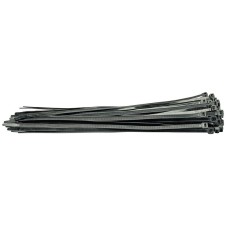 Draper 7.6 x 400mm Cable Ties - Black (Pack of 100)