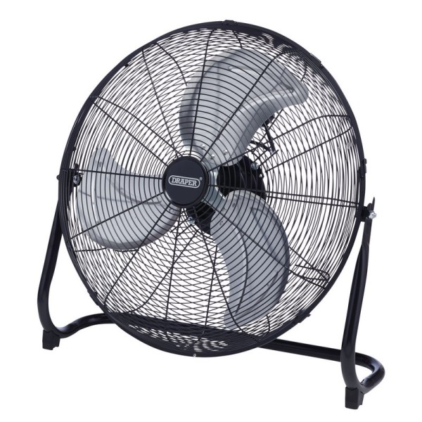 Draper 230V Floor Fan, 20"/500mm, 120W (70438) Draper 230V Floor Fan, 20"/500mm, 120W (70438)